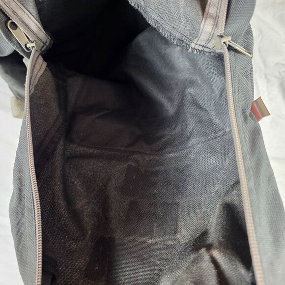 Vintage Gamma Phi Beta American Apparel Black Backpack School College Casual - Picture 10 of 12